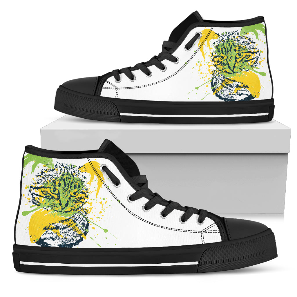 Grunge Cat Iii Canvas Shoes