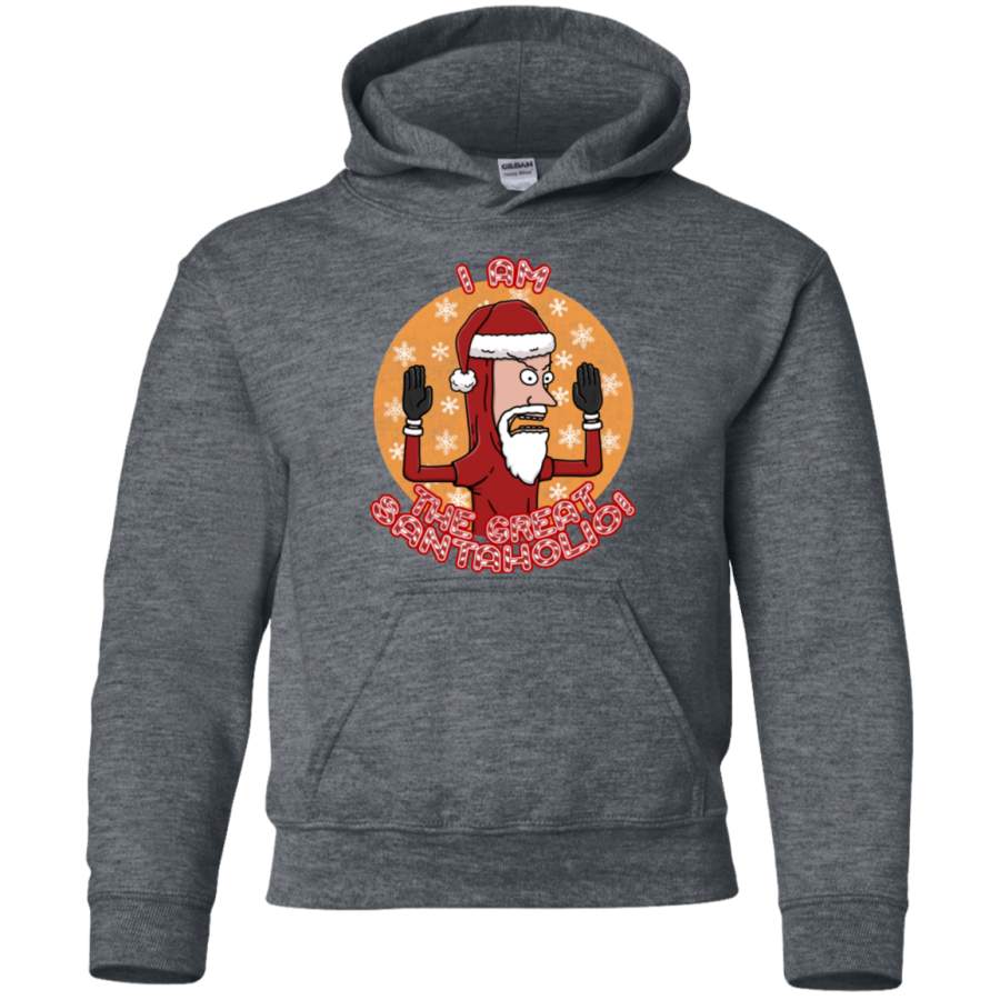 The Great Santaholio Youth Hoodie