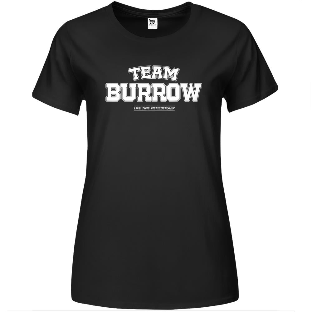 Team Burrow – Proud Family Surname, Last Name – Team Burrow Premium Womens T Shirts