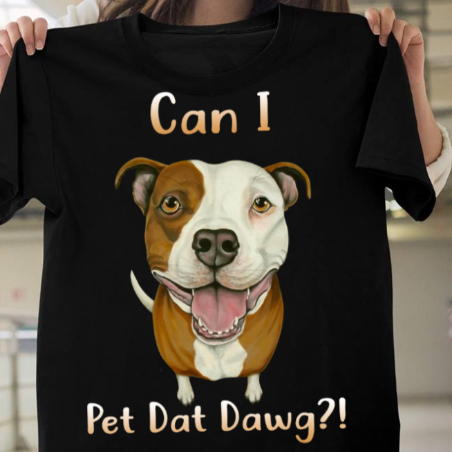 Bulldog Can I Pet Dat Dawg Standard Men T-Shirt