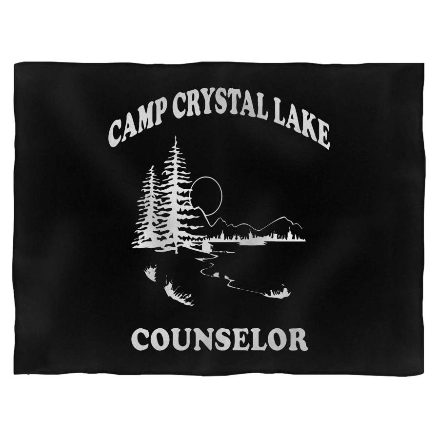 Camp Crystal Lake Counselor Blanket