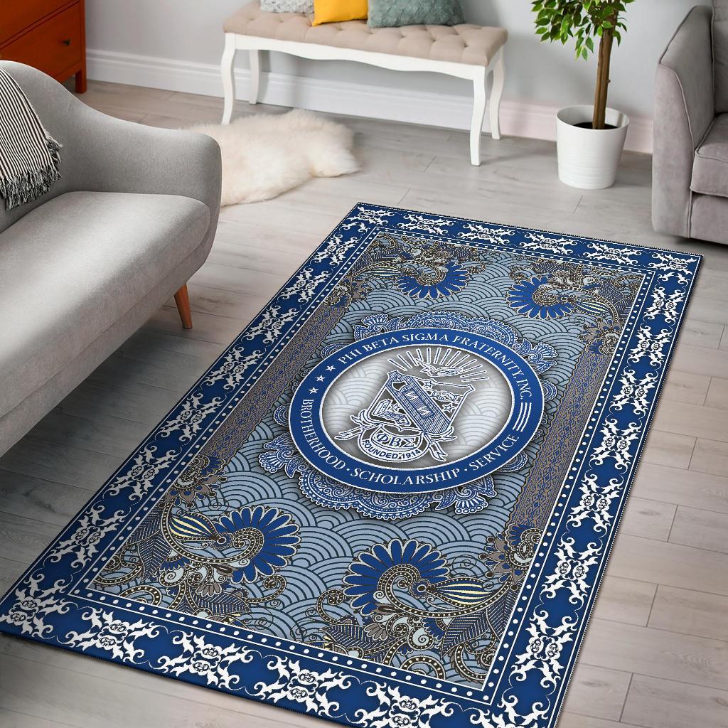 Wonderprint Area Rug Phi Beta Sigma Great Area Rug  Lt10