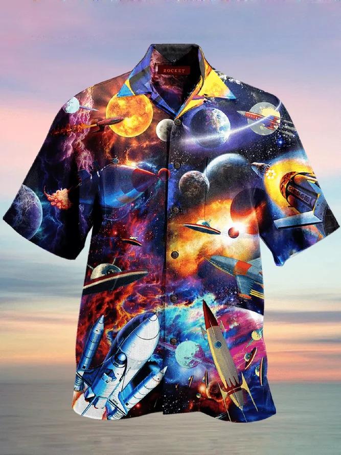 The Galaxy Hawaii All Over Printed Shirts Ha97942