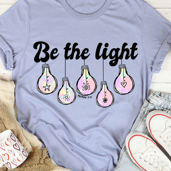 Be The Light – Matthew – Christian Faith Bible Verse Premium T-Shirt