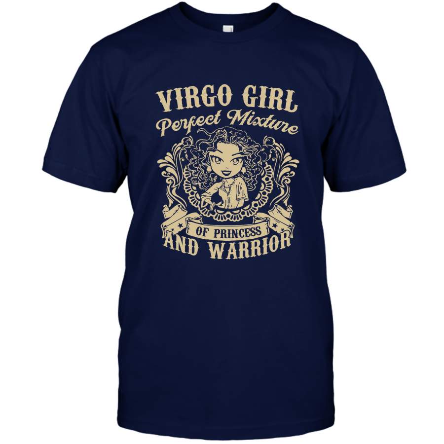 Virgo Girl perfea Mixture of Princess an Warrior Women Sweatshirt tee