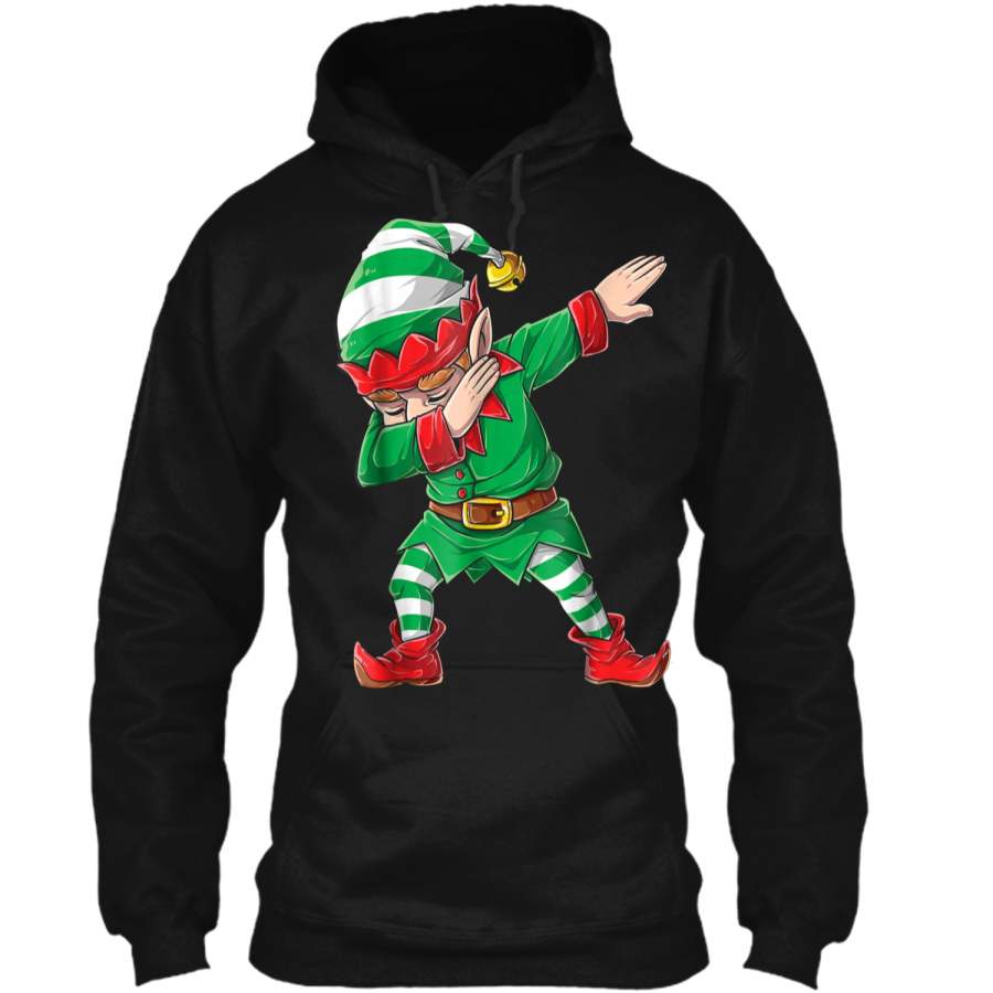 Christmas Dabbing Elf Squad Family Matching Men Boys Pullover Hoodie Christmas Gift Ideas