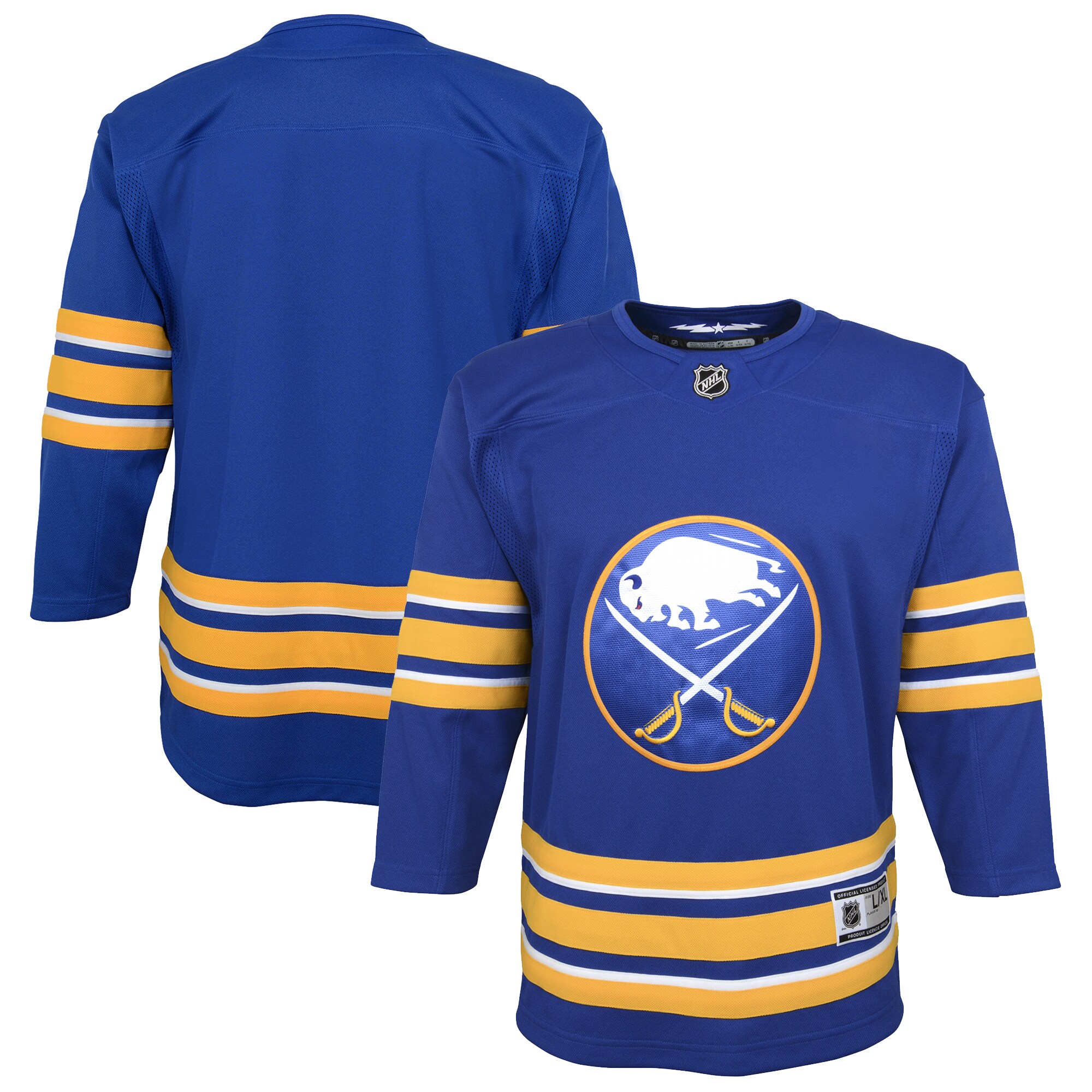 Youth Buffalo Sabres Royal Home Premier Jersey