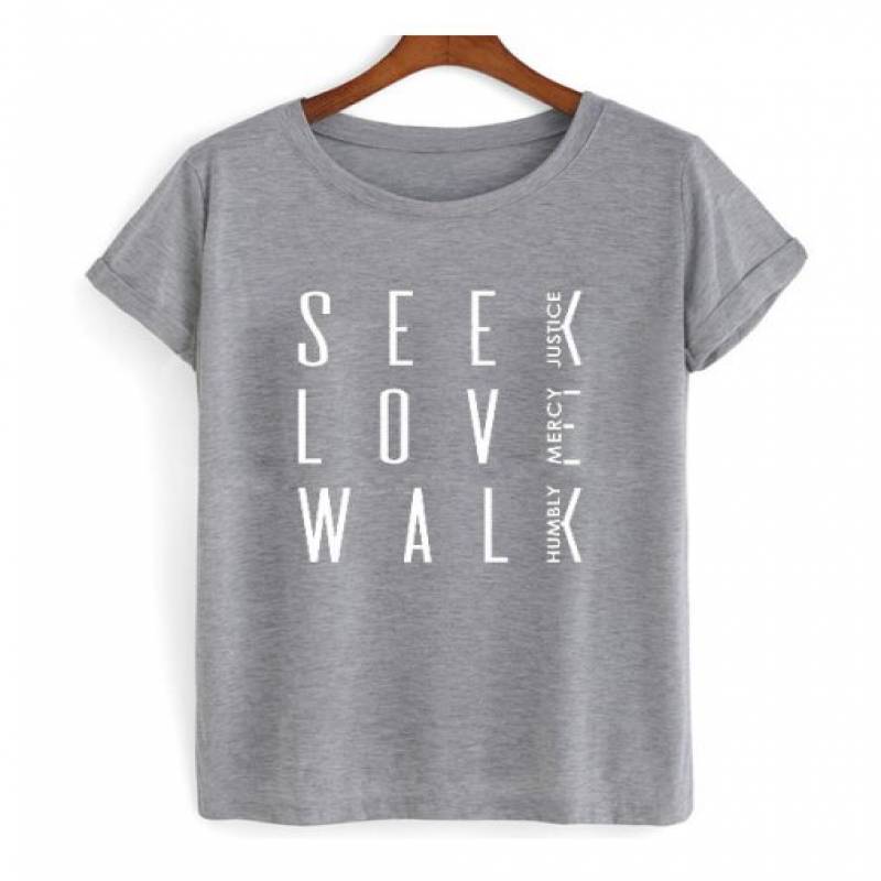 Seek Love Walk t-shirt