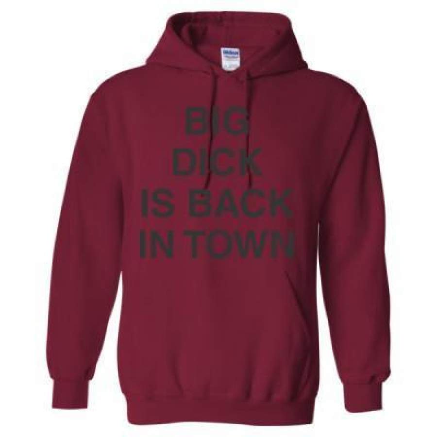 AGR Big Dick Is Back In Town – Heavy Blend™ Hooded Sweatshirt