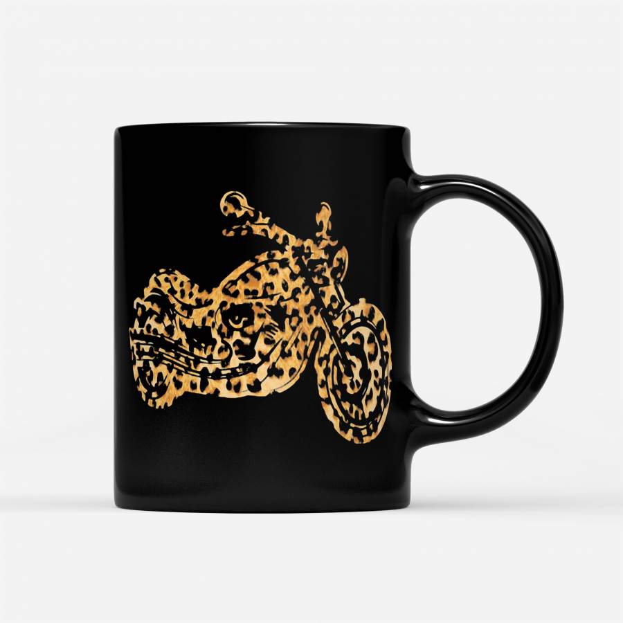 Official Leopard Motorcycle – Black Mug