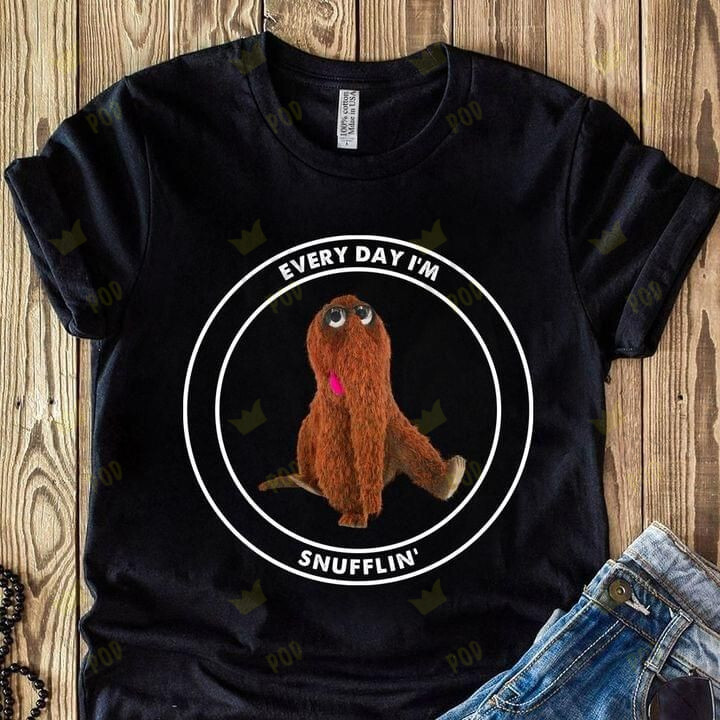 Muppet Show Every Day I’M Snufflin Elephant Funny Tshirt Gift For Muppet Show Fans Tshirt