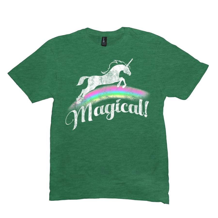 Vintage Unicorn St Patricks Day Tshirt Retro 80s Rainbow 1980s Tee