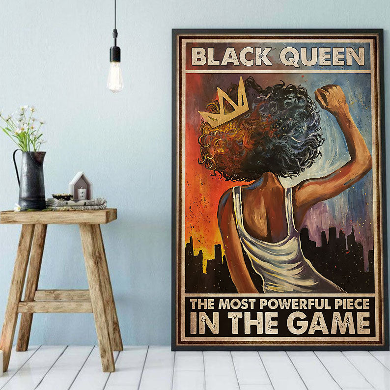 South Africa Custom Canvas Prints Amazing Black Lives Matter Poster Black Girl African Men Stunning  Canvas Home Decoration