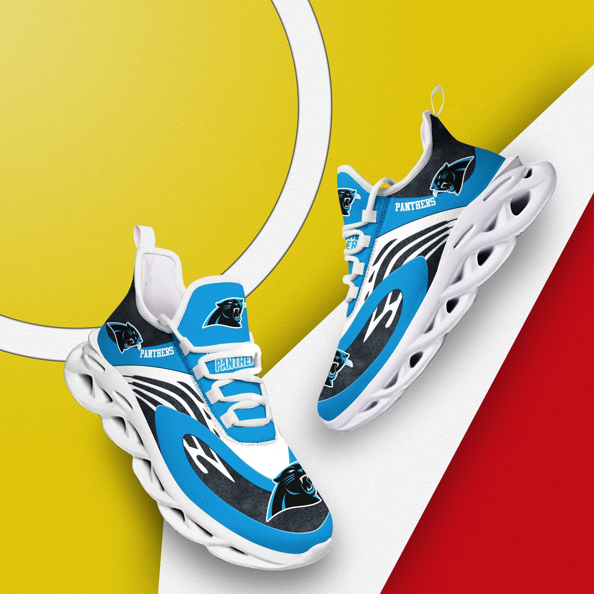 Carolina Panthers Casual Air Max Running Shoes