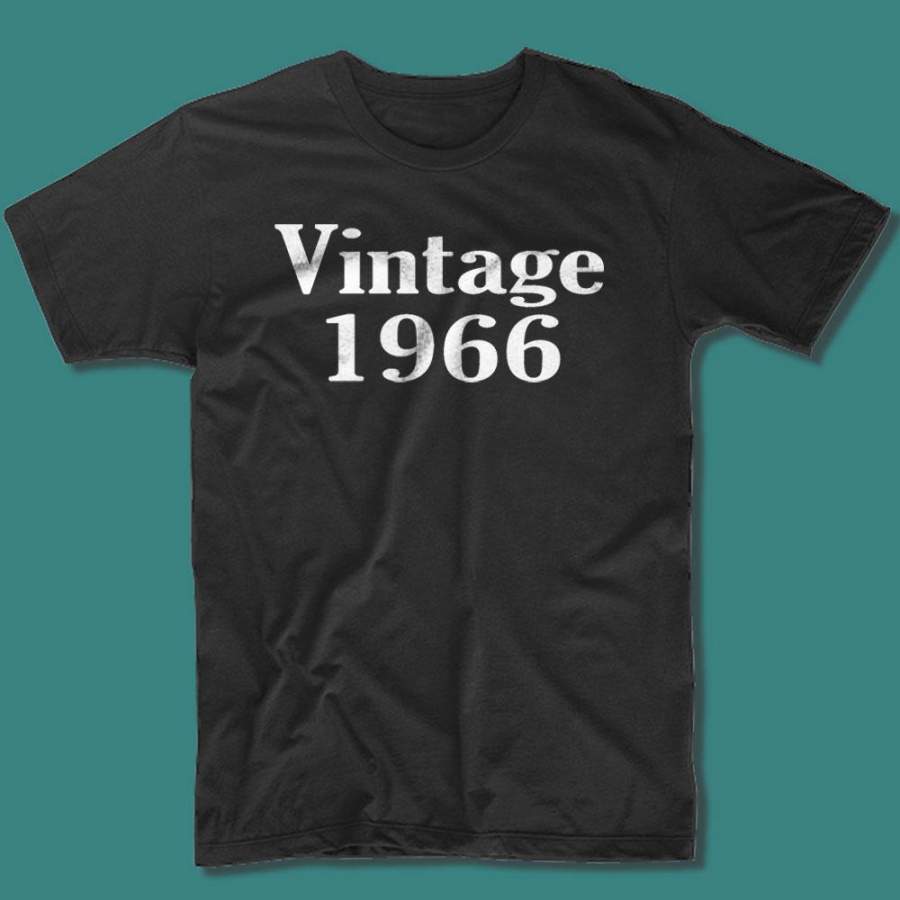 Vintage Birthday 1966 Men’S T Shirt