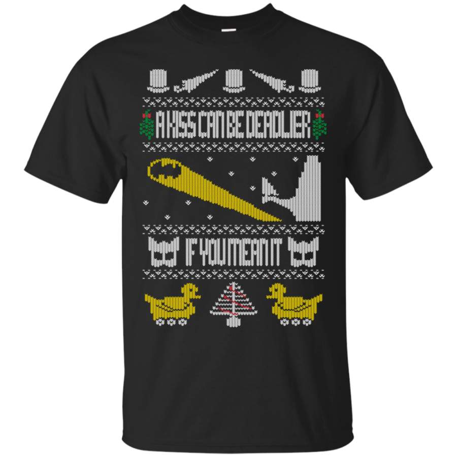 BATMAN – Batman ReturnsUgly Christmas Patterned Gifts Receipt or Not T Shirt & Hoodie