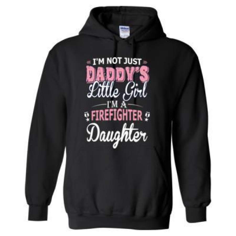 AGR I’M Not Just Daddy’s Lttle Girl I’M A Firefighter Daughter – Heavy Blend™ Hooded Sweatshirt