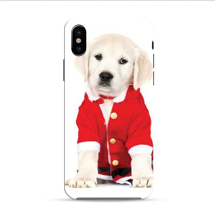 Puppy Santa iPhone XR 3D Case