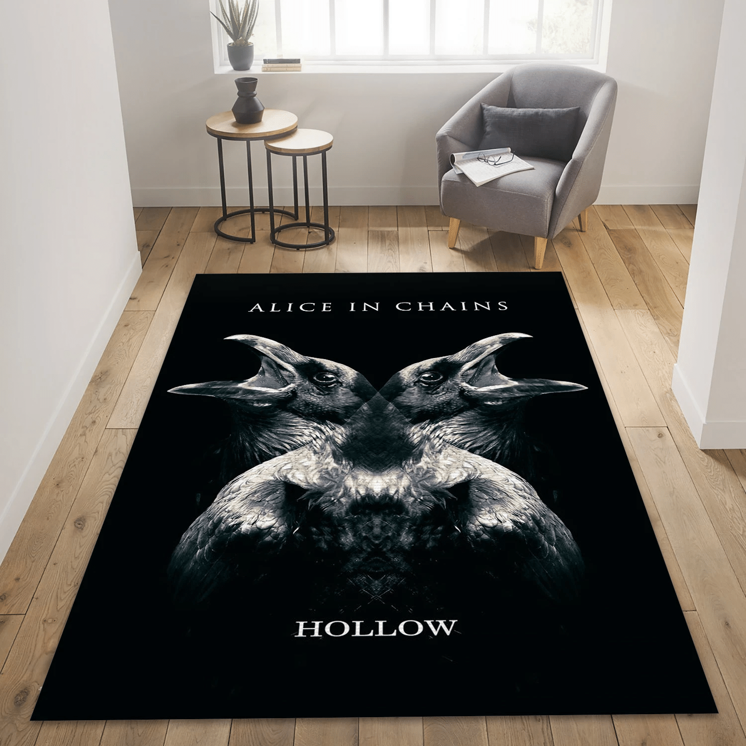 Alice In Chain Cover Album Area Rug, Living Room  Rug – Christmas Gift Us Decor