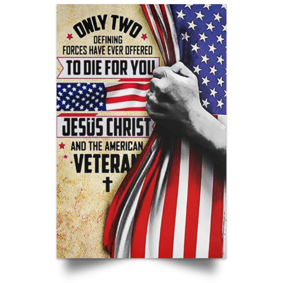 Jesus Christ And American Veterans Poster Home Decor Stores DRGGR jesus-christ-and-american-veterans-poster-home-decor-stores-drggr