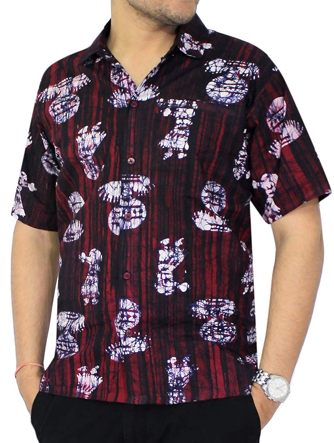 Abstract Black High Quality Hawaiian Shirt Dhc18061601