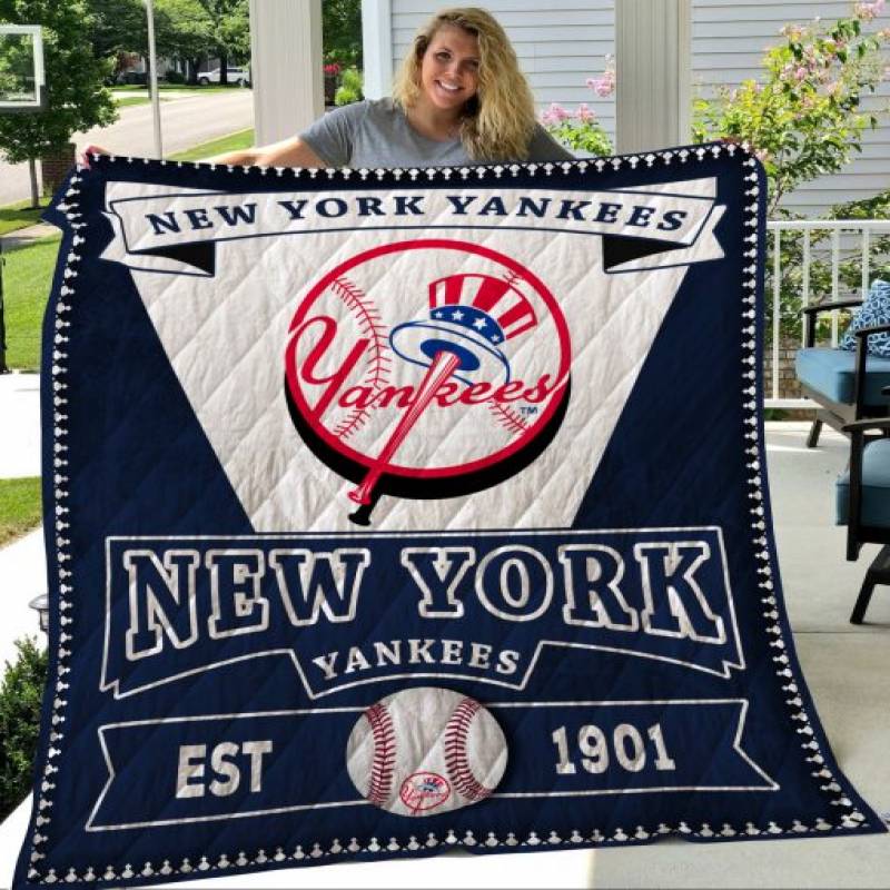 New York Yankees Quilt Blanket LC6