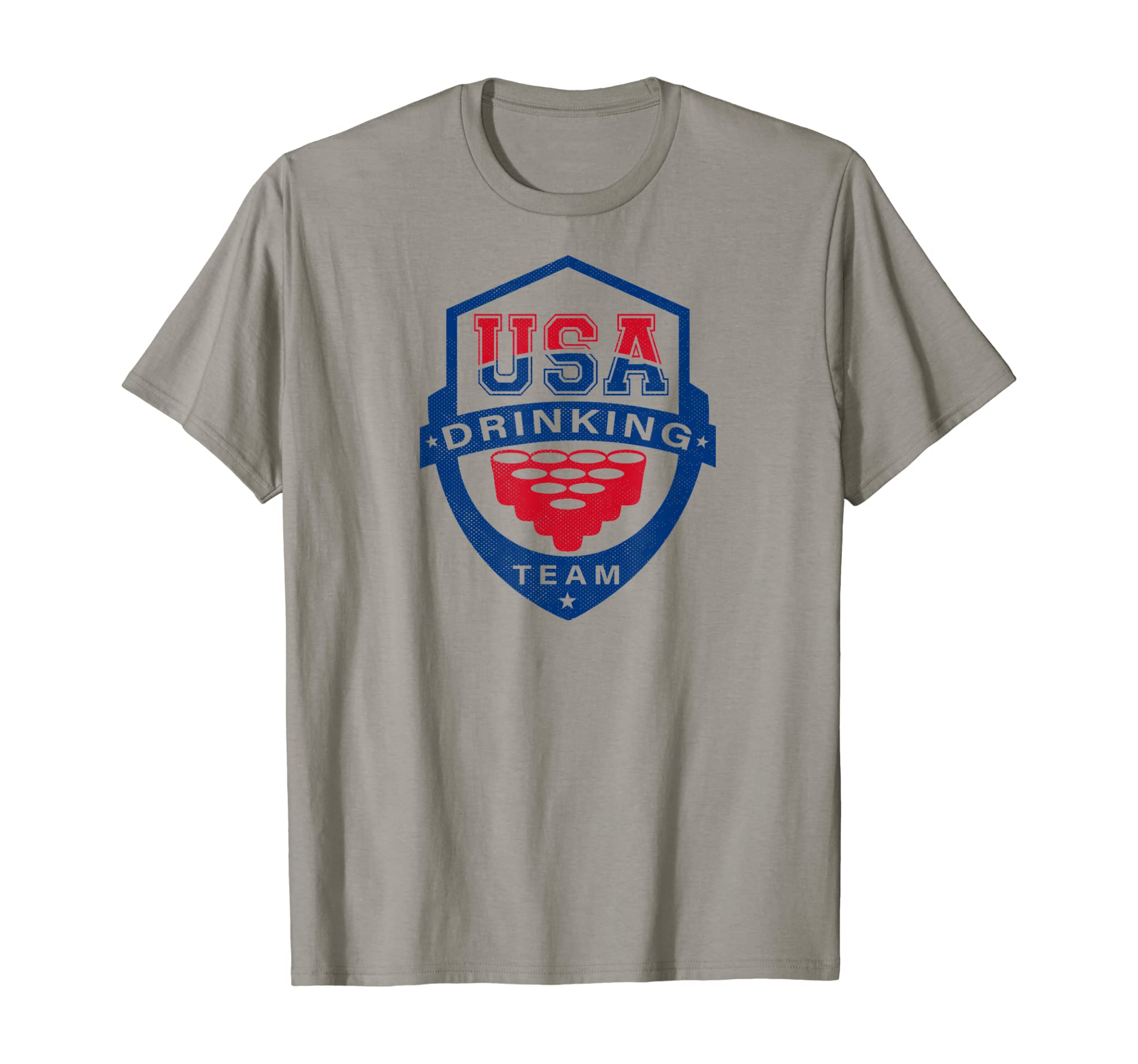 USA Drinking Team 4th of July Funny Independence Day Drunk T-Shirt