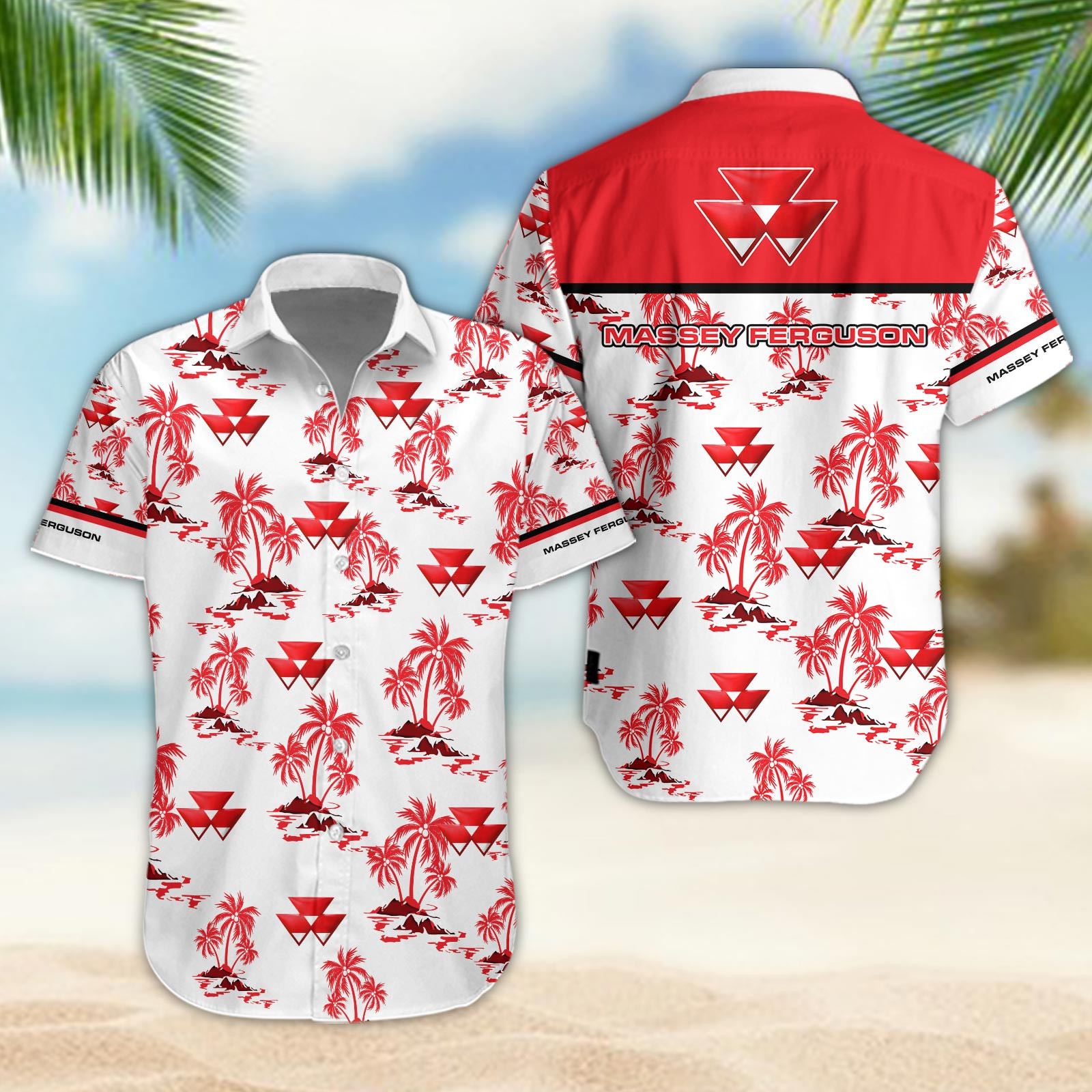 Massey Ferguson Hawaiian Shirt