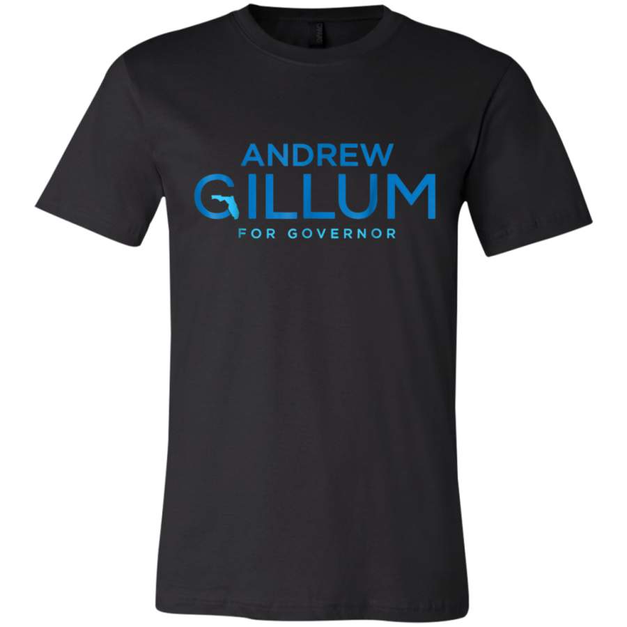 AGR Andrew Gillum For Governor Florida blue T-Shirt  USA