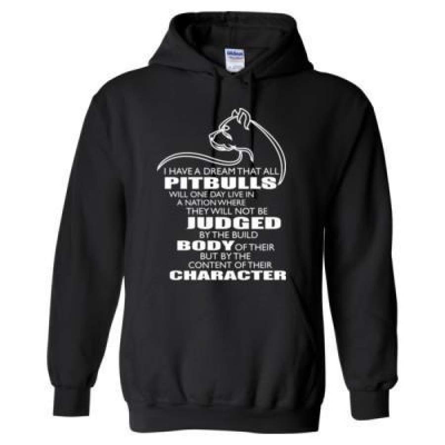 AGR Pitbulls Character – Heavy Blend™ Hooded Sweatshirt