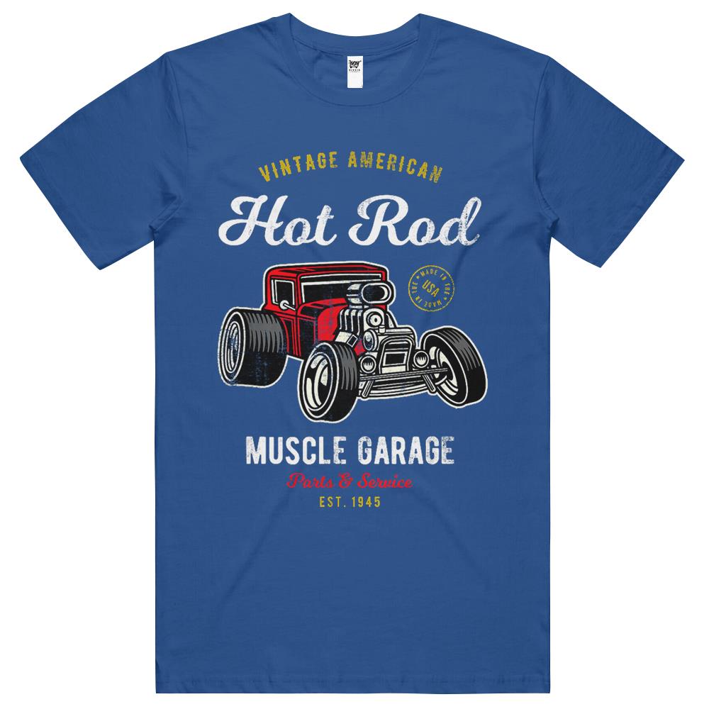 American Classic Hot Rod – Distressed Retro Style T Shirts – Premnum Store