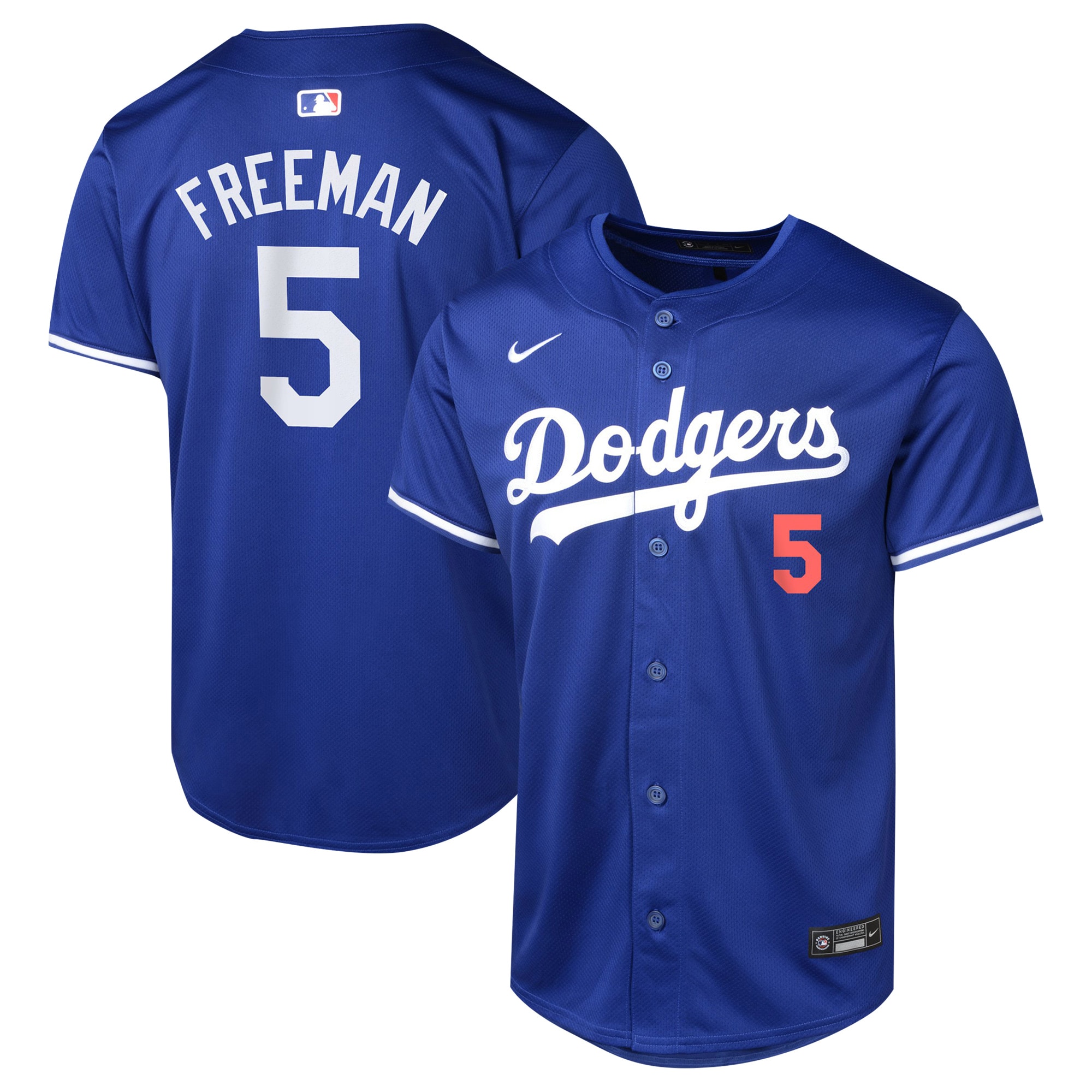 Freddie Freeman Los Angeles Dodgers Youth Alternate Limited Player Jersey  Royal