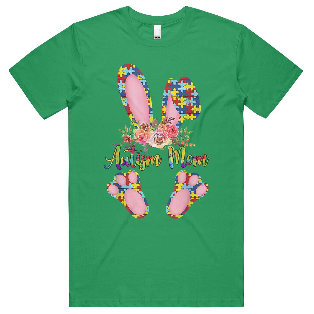 Autism Mom Cute Bunny Easter Autism Awareness Month T Shirts