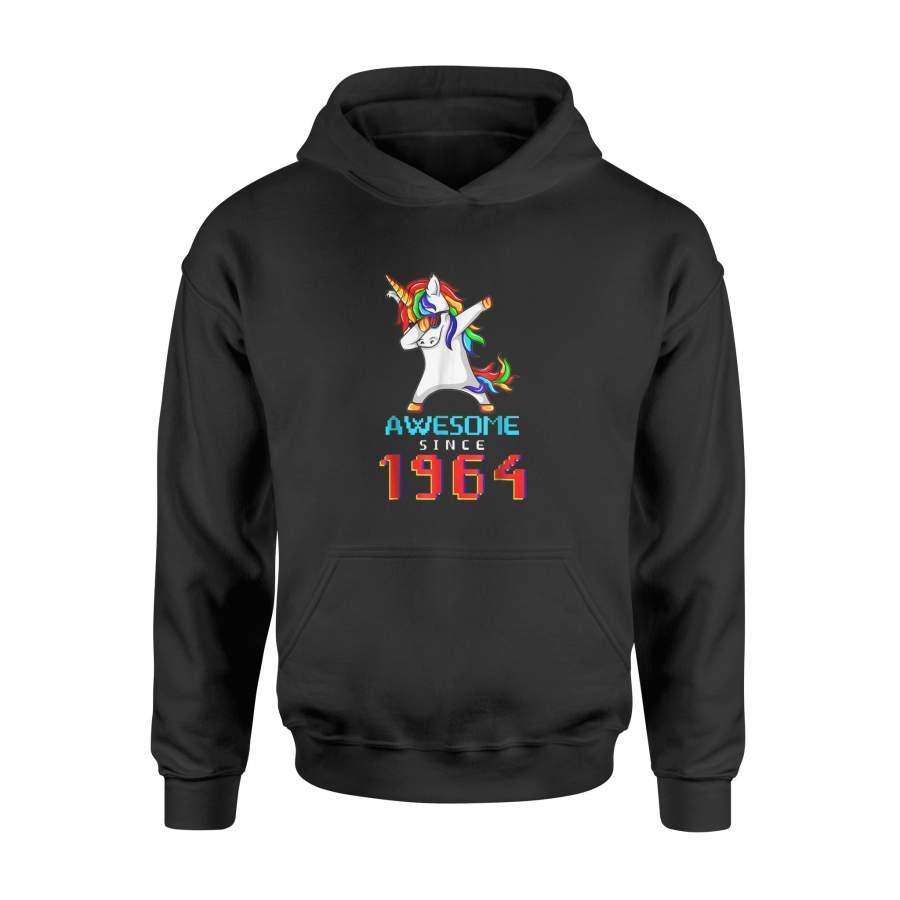 54 Years Old 54th Birthday Unicorn Dabbing 1964 Gift For BirthdayHoodie