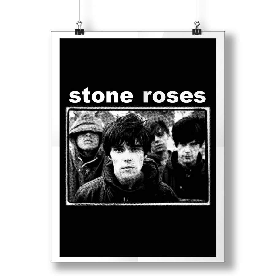 Stone Roses Members Poster Poster Art Design