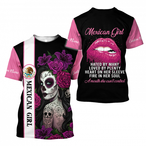 Mexican Girl All Over Print Us Unisex Size Shirt