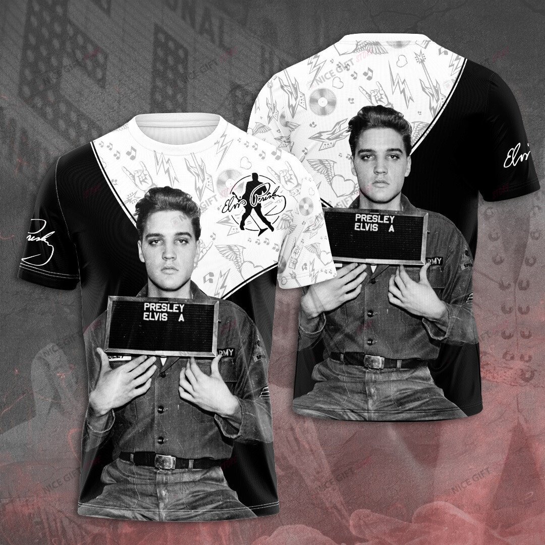 Elvis Presley 3D T-Shirt 3Ts-B4G9