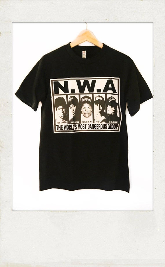 Nwa Worlds Most Dangerous Group Shirtice Cube Dr Dre Eazy E Shirt