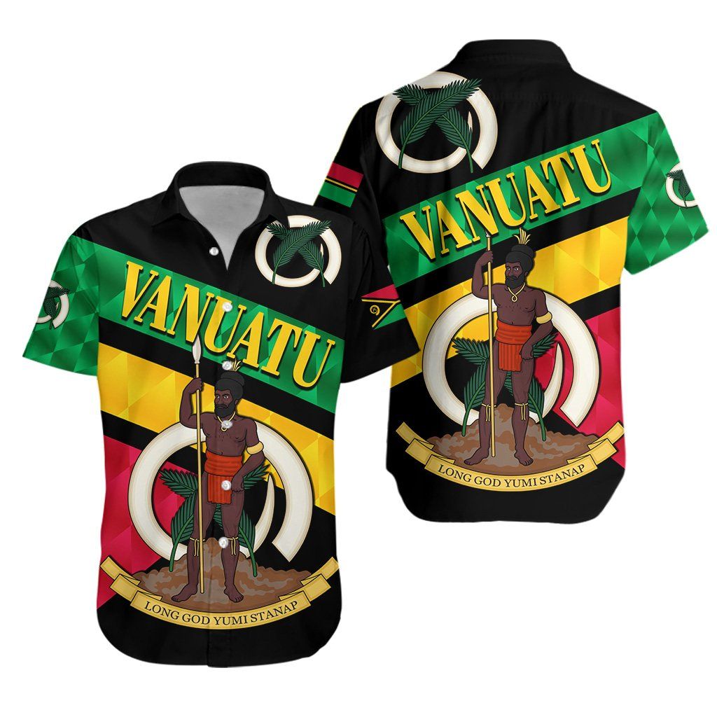 Vanuatu Rugby Hawaiian Shirt Sporty Style K8