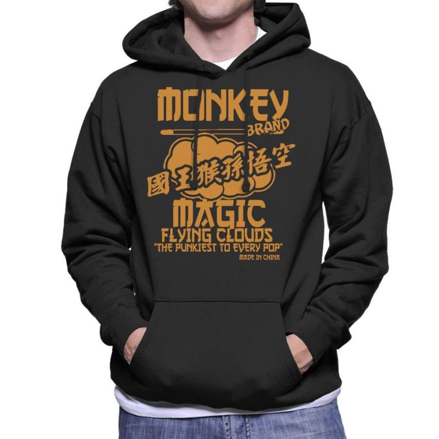 Monkey Magic Flying Clouds The Pukiest To Every Pop Men’s Hooded Sweatshirt