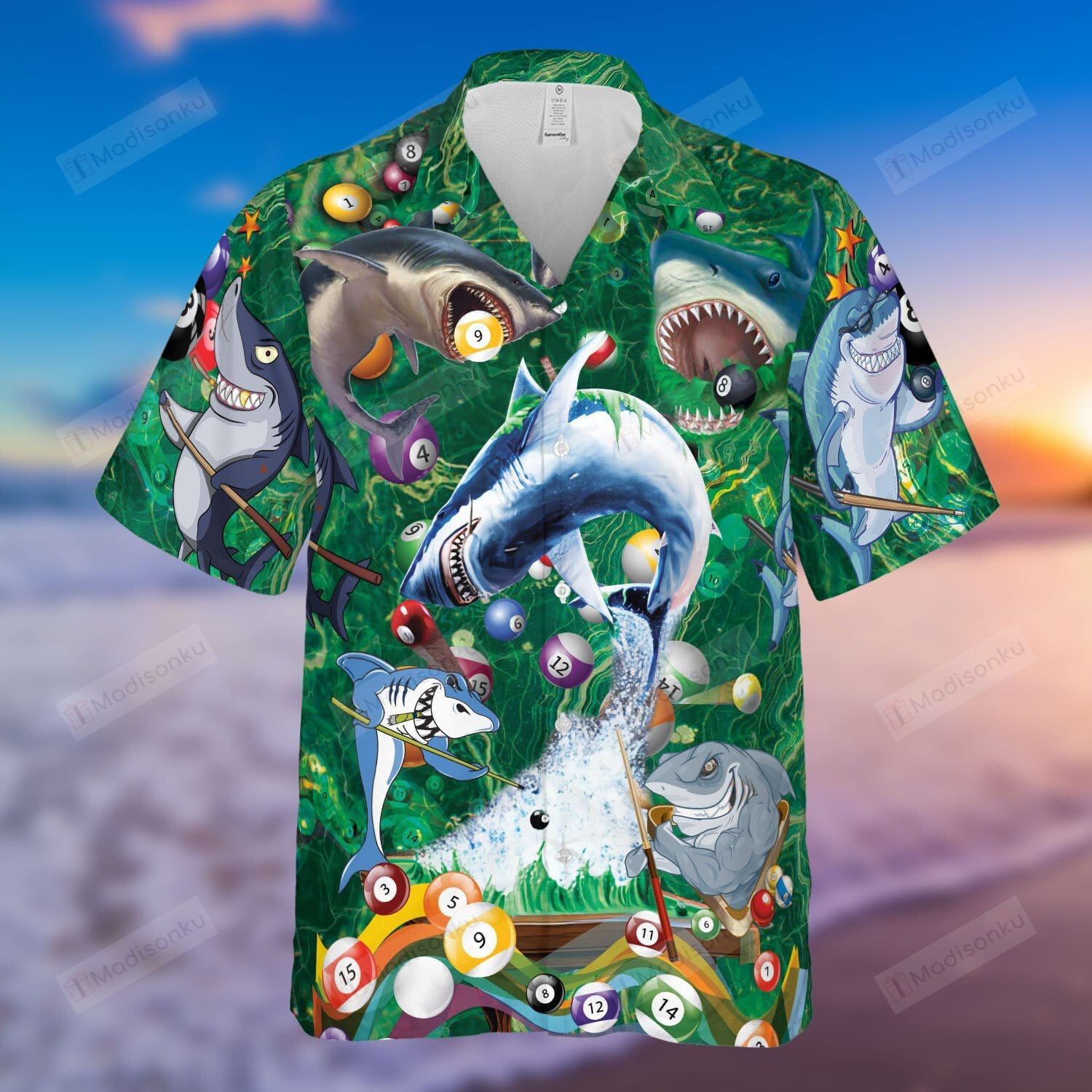 There Are Lots Of Balls For Sharks To Play Hawaiian Shirts