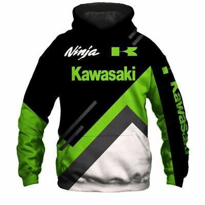 Kawasaki Ninja Racing Pullover And Zippered Hoodies   3d Hoodie  Hoodie For Men For Women Best Trending Gift Personalize