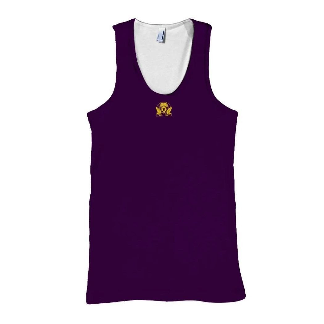 Fraternity Tank Top  – Omega Psi Phi Bull Dog Hand Sign Style Tank Top