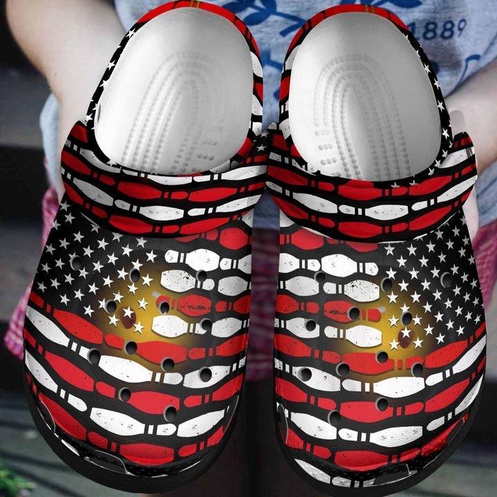 Bowling Personalize Clog, Custom Name, Text, Fashion Style For Women, Men, Kid, Print 3D Bowling