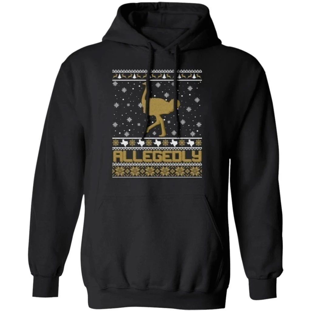 Xmas Allegedly Ostrich Letterkenny Christmas Hoodie Gift