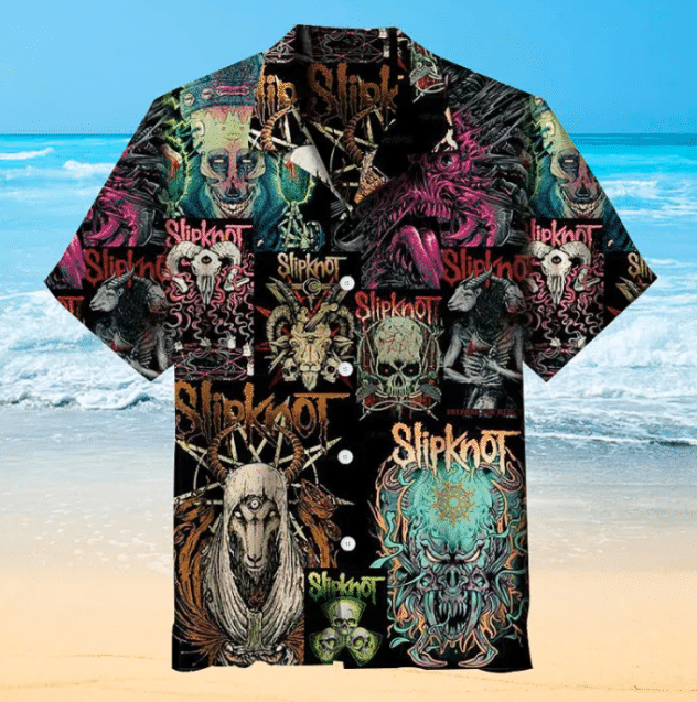 Amazing Slipknot For Man And Woman Print Short Sleeve Hawaiian Shirt G95