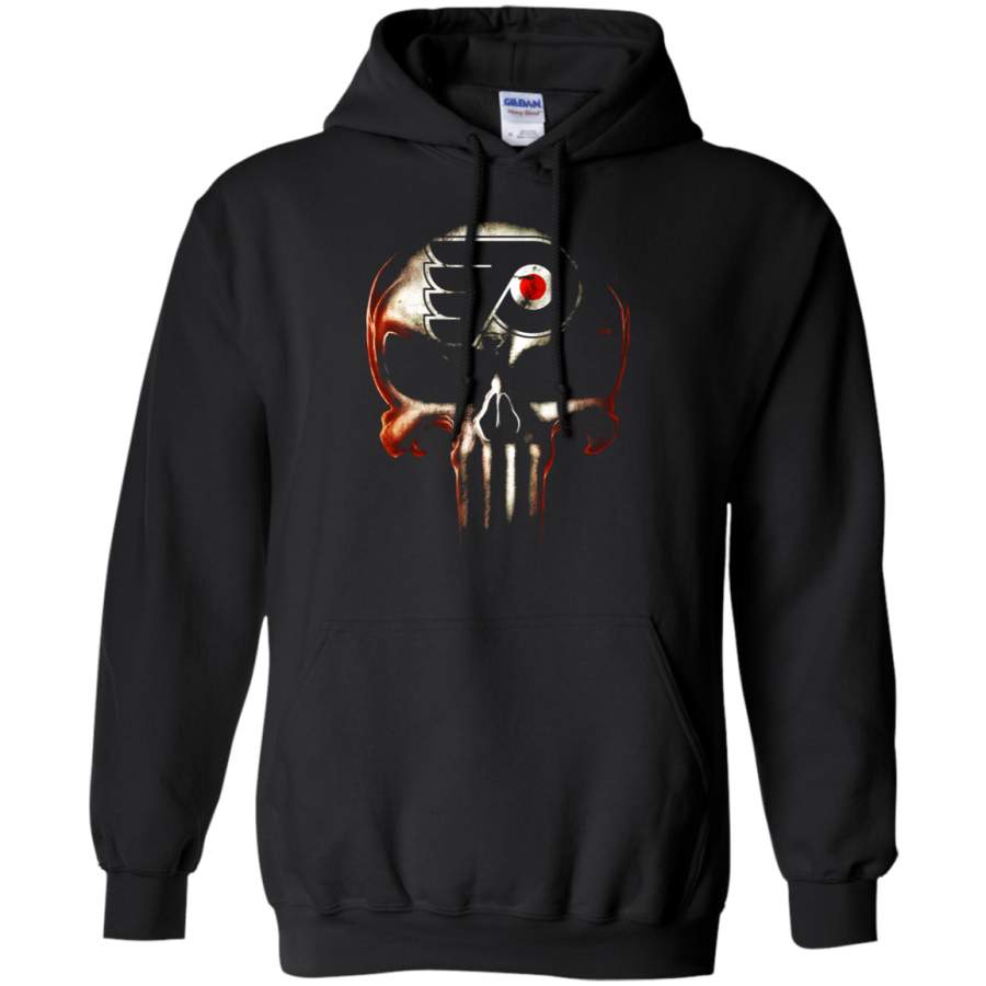 AGR Philadelphia Flyers The Punisher Mashup Ice Hockey Hoodie