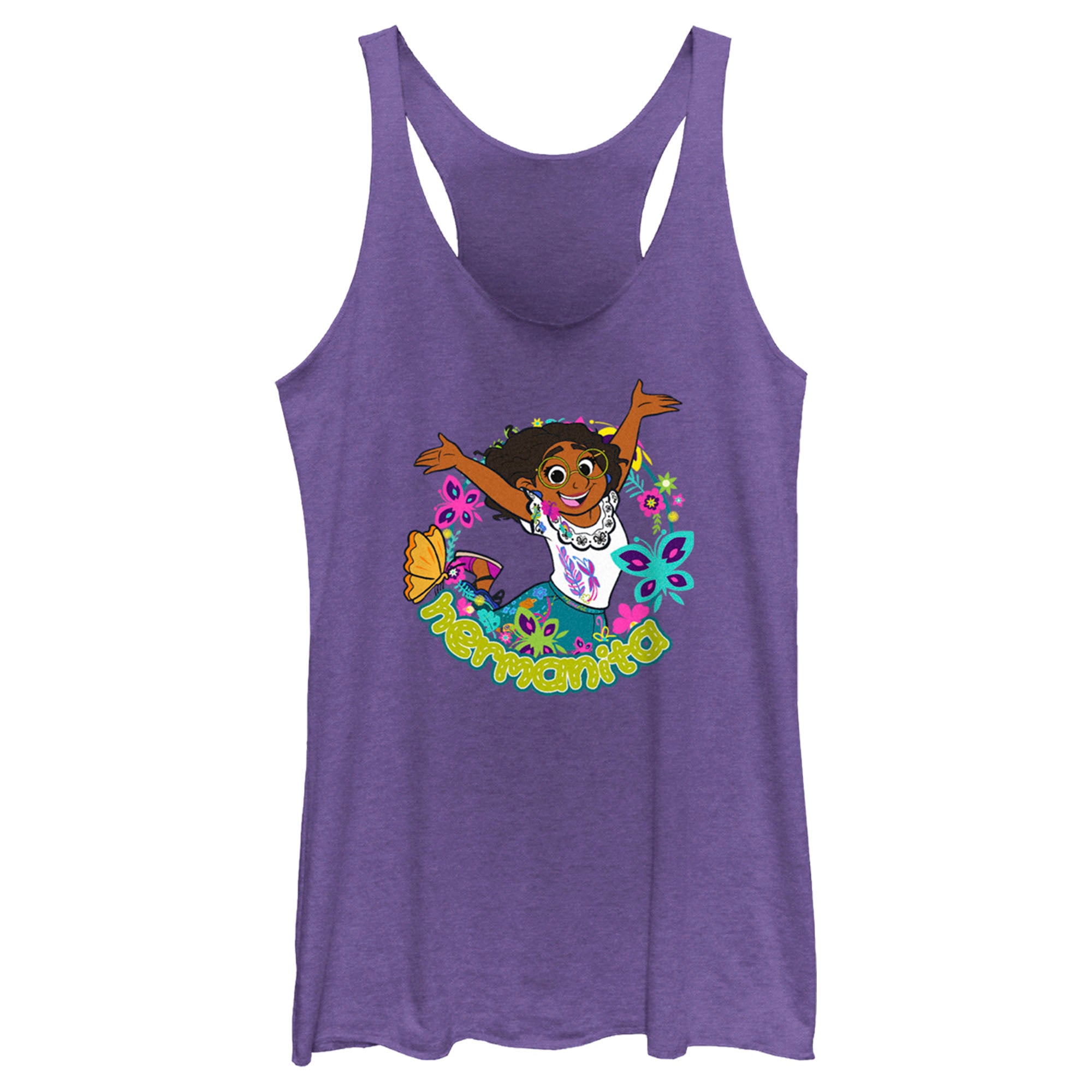 Women’S Encanto Mirabel Hermanita Jump Racerback Tank Top