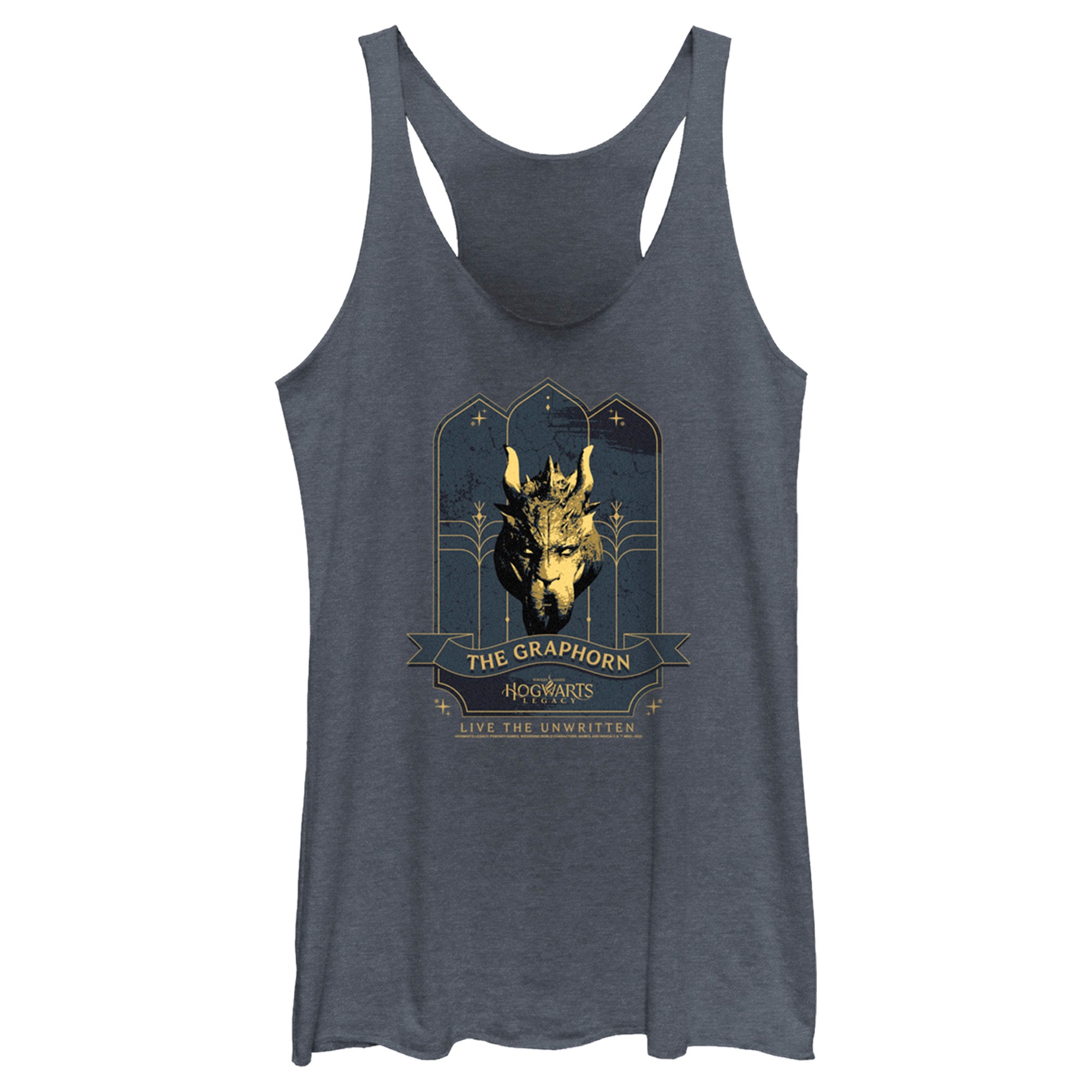 Women’S Hogwarts Legacy The Graphorn Logo Racerback Tank Top