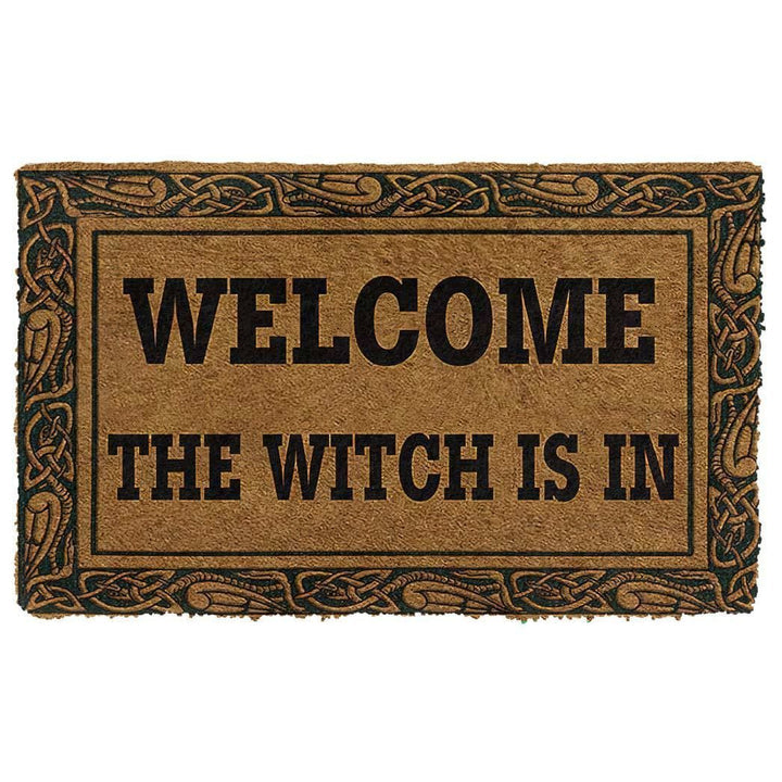 Waybackapparel The Witch Is In 3D Doormat